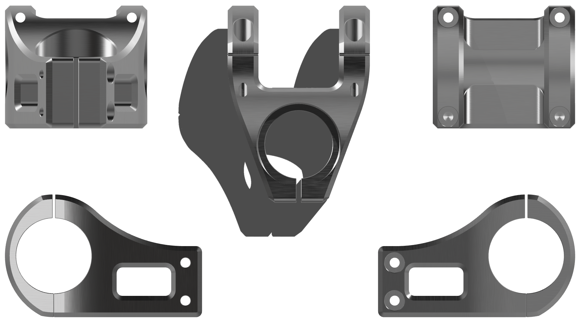 MTB Stem Multi-View